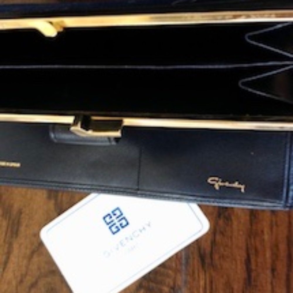 Vintage GIVENCHY Signature Monogram Logo Wallet